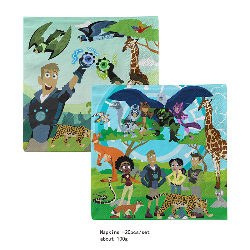 Wild Kratts Party Supplies Pap - Table Cloth Disposable 评论和价格