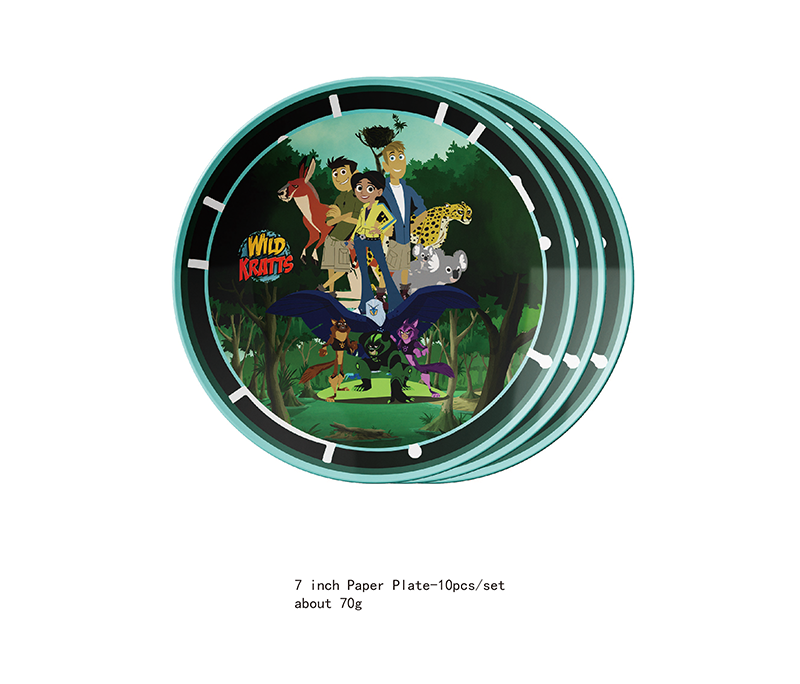 Wild Kratts Party Supplies Pap - Table Cloth Disposable 评论和价格
