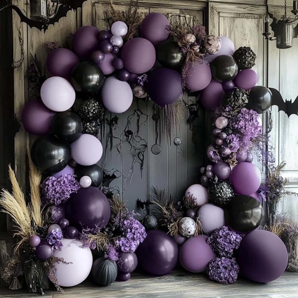 Black Purple Balloon Arch Kit  - Balloon Arch Kit 评论和价格