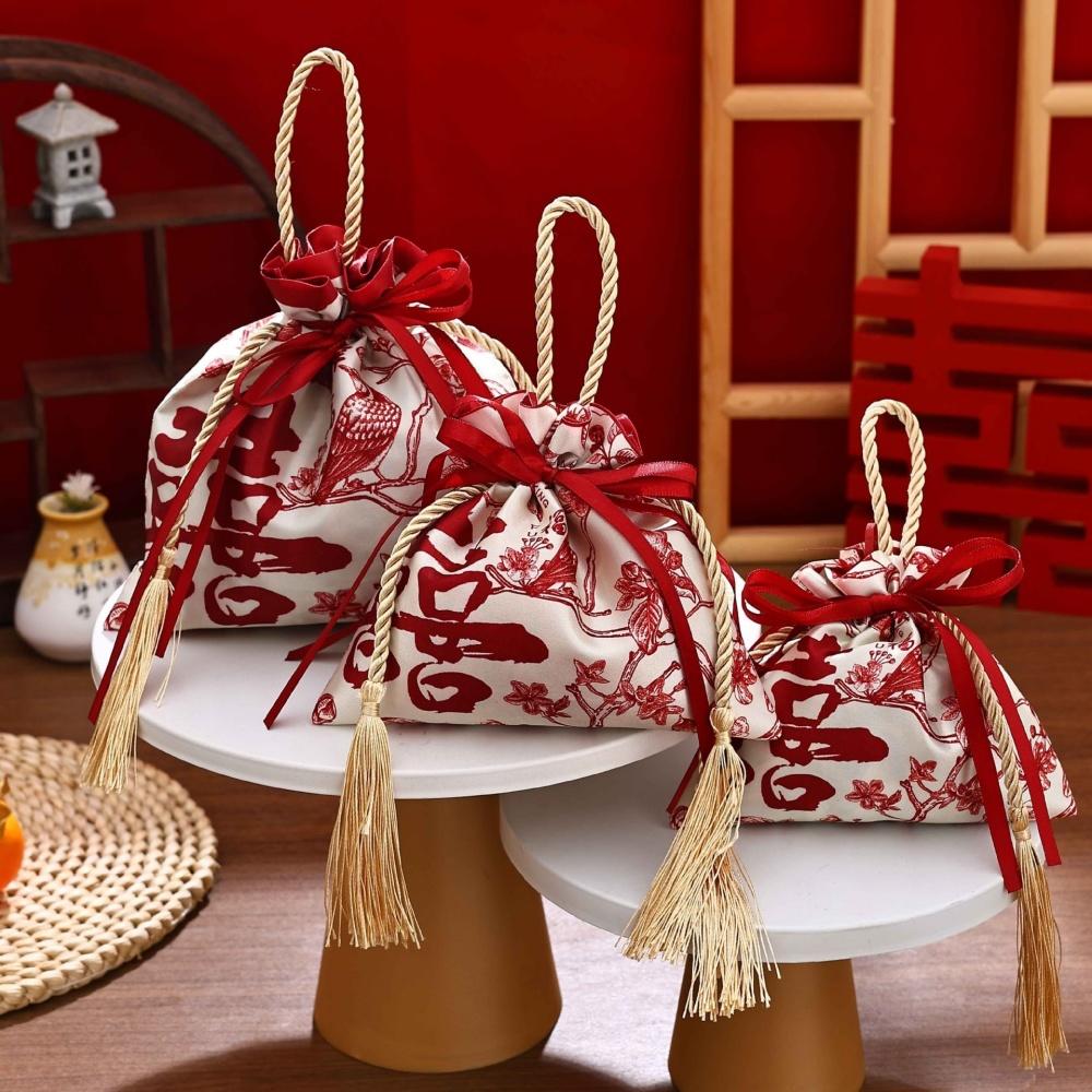 New Wedding Candy Bag Chinese  - Event Party Box 评论和价格