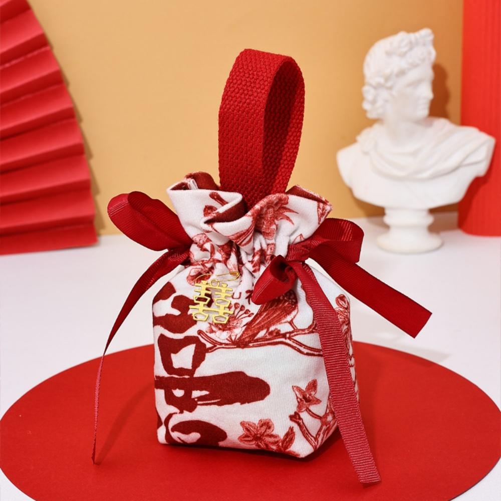 New Wedding Candy Bag Chinese  - Event Party Box 评论和价格